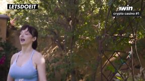 Lexi Luna's Big Tit MILF Drilled by Yoga Instructor