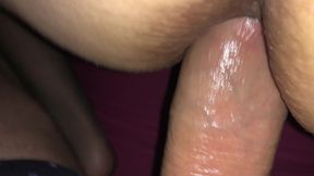 Amateur Anal Creampie - French Slut Fucked Hard in the Ass - Cum on Bitch