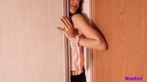 Polly Stuck in A wardrobe HD