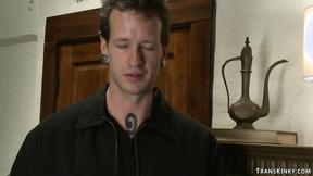 ”Big black shaft Trans anal fucks white man”