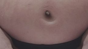 "in between" navel in the bathroom in and out belly button