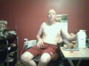 piggy eating cookies and milk 9/15/18