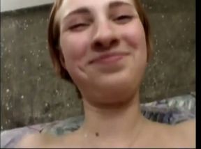 Amateur Teen Masturbated with Dildo in Hairy Pussy Then Cum in Mouth with Blowjob
