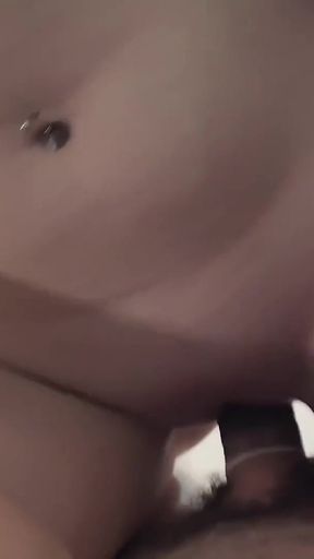 Two cute babes offered sex to two guys and got a good fuck. POV Foursome Sex.   Clip 2