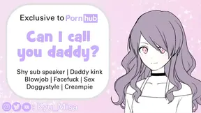 (F4M) Shy girlfriends asks boyfriend if she can call him daddy - (ASMR JOI)