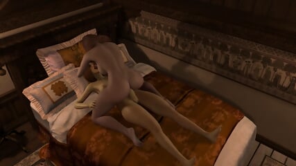 Ladyboy with a Big Round Ass Rides Dick