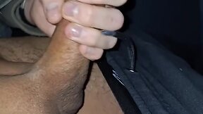 Spontaneous encounter in the dark: homemade pov gay sex with a femboy twink in public