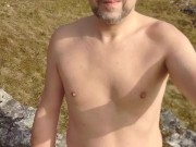 Das erste Mal nackt wandern 2021 - fast erwischt.