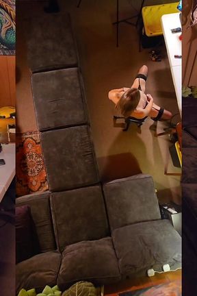 Busted by Step-son!! Step-mom Gets Caught Watching Step-porn!