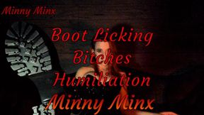 Boot Licking Bitches Humiliation Mini Clip