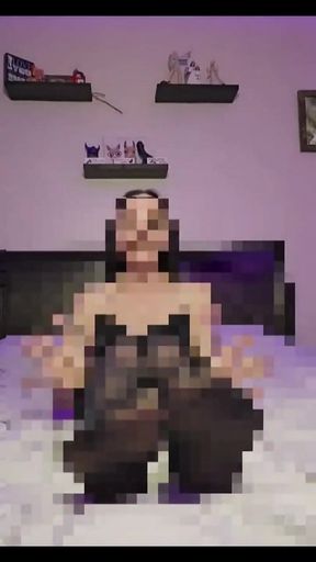 Tease of Perfection: Pixeled Pussy Pumping