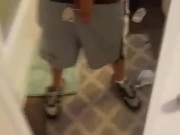 Jack'n my meat off in my buddies bathroom in Laguna Beach...