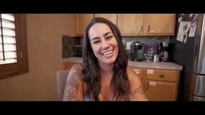Sexy wife gives hubby a sensual massage