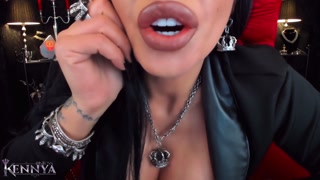 Mistress Kennya: Get on your knees and suck it preview