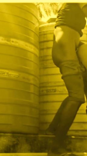 I CATCH MY SHY BHABI IN MY Building on the roof and give her the fuck of pussy on the roof.   Clip 1