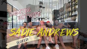 Cheating Hot Wife Sadie Andrews Scored