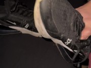 Another cumshot on my friends nike shoes