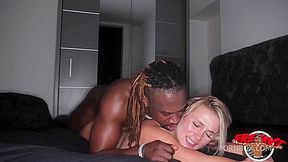 Kathi - German Hottie Kathi Takes On Huge Bbc For The First Time