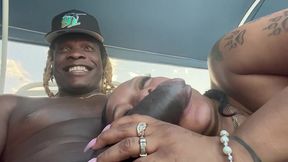 sucking dick on public beach