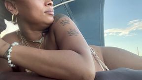 sucking dick on public beach