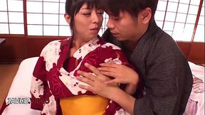 Asian Japanese EXPERIENCED LADY Ryoko Murakami gives a deepthroat oral