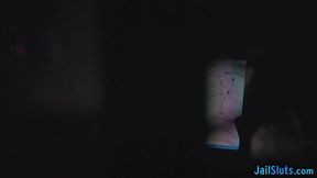 Teen perps in threesome suck and fuck cop