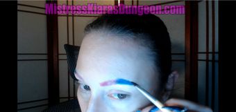 Clip - sissy Makeup Tutorial Series #2, Eyebrows