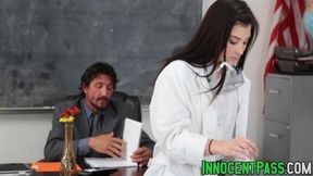 Dark-haired beauty Jenna Reid craves intense pleasure