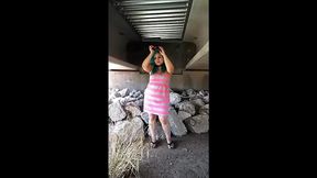 under the bridge masturbation - kyra hellfire