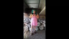 under the bridge masturbation - kyra hellfire