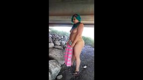 under the bridge masturbation - kyra hellfire