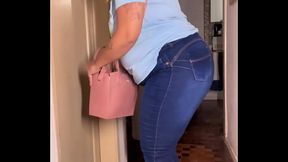 Chubby Girl Desperate Farting and Messy Toilet POV