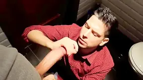 Big Dick Bathroom Blowjob