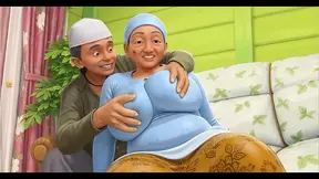 Sexy Older Woman's Lewd Fantasies Come True in CartoonXXX