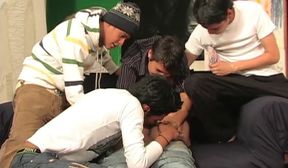 latin twinks bareback sex orgy