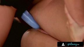 GIRLSWAY Upset Sinn Sage Angry Fucks Hard With A Strapon Her Stepfather's Mistress Dillion Harper