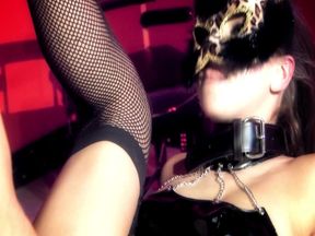 Hottest Kittens Scene-4_busty Blonde in Leather Lingerie and Kitty Mask Fucking Hard