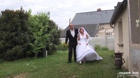 LFAP - French hairy mature bride ass pounded and fist fucked at the doctor