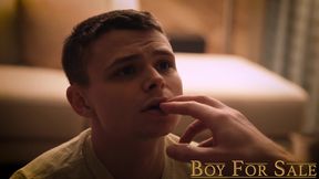 BoyForSale- Silver daddy dom opens up twink hole for Master Houser