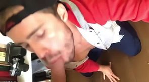 My Buddy Loves Sucking Me Off - Amateur Blowjob