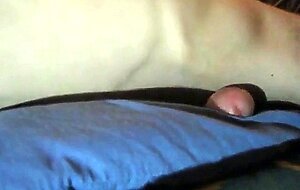 Twink's Blue Pillow Pleasure