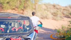 Outdoor Double BBW Blowjob