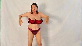 Hot Mature Strip Dance