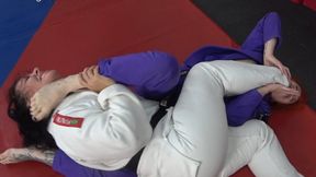 Ina Black vs Mel Fire Gi Feet