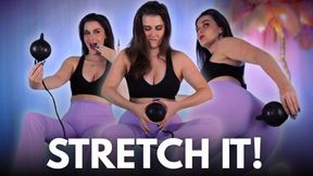 STRETCH IT! | Anal Masturbation Instructions Humiliation | Sophia Truee