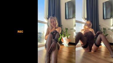 Dreaming of your time together petite blonde college slut with tattooed skinny fake tits