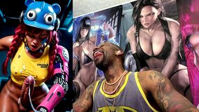 gizmo shoots ropes of cum all over the place, ai generated