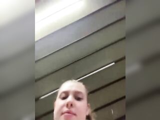 Hard fingering twat public sexy