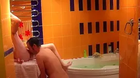 Masha in blowjob and fucking scene in a hot homemade video