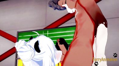 Furry Hentai - Horse and Panda Bear Yiff